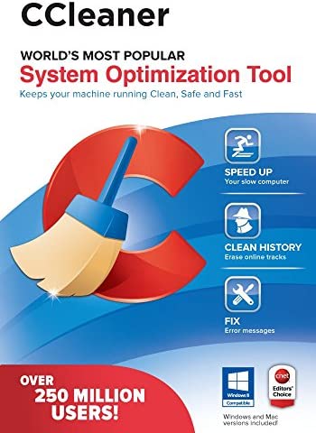 CCleaner Professional PC Optimization and Privacy Software 1 Device Annual License