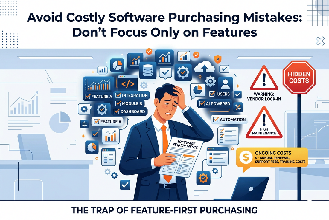 Buying Software Based on Features Alone Can Be a Mistake, Why?
