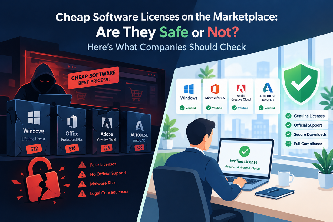 Cheap Software Licenses on the Marketplace: Are They Safe or Not? Here's What Companies Should Check