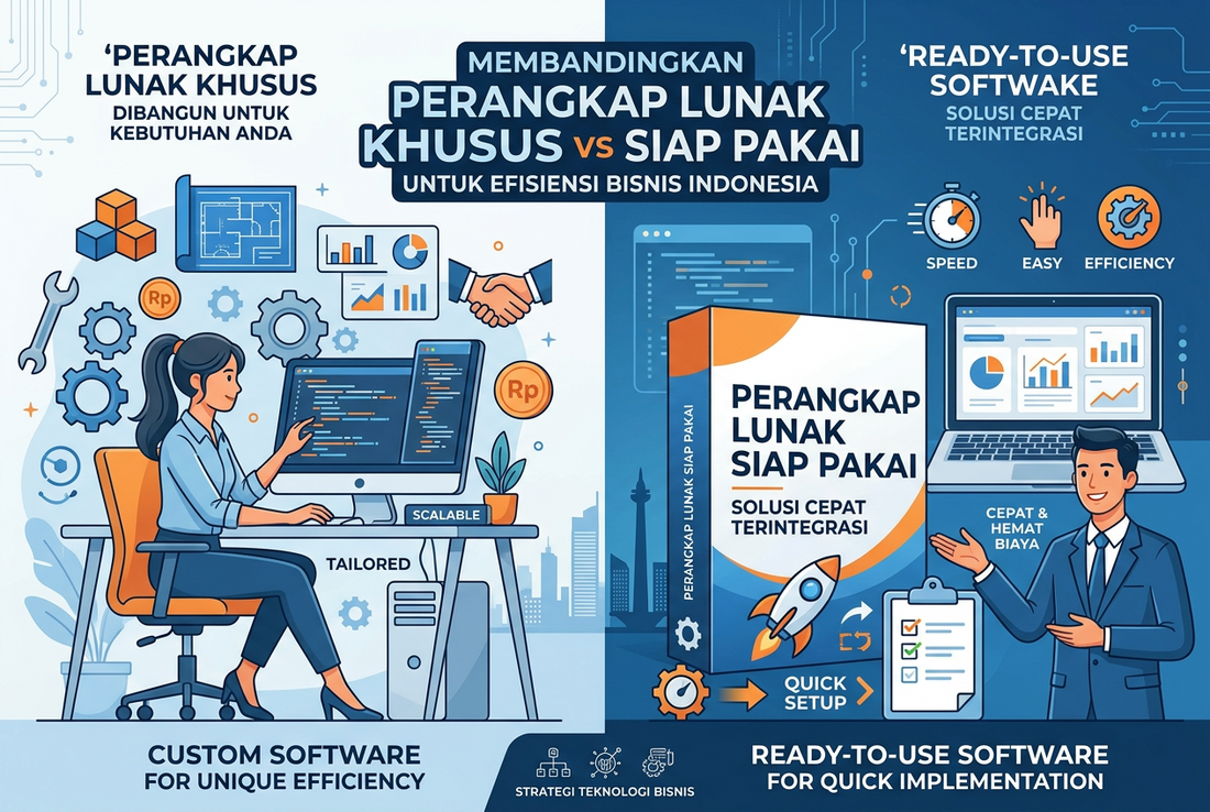 Custom Software vs. Ready-to-Use Software: Which is More Efficient for Business?