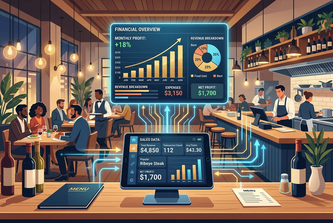 High Restaurant Sales but Hard to Monitor Profits? It's Time to Integrate POS and Accounting