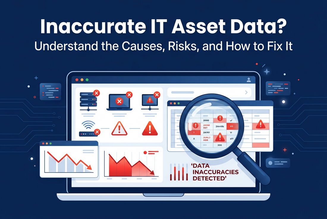 Inaccurate IT Asset Data? Understand the Causes, Risks, and How to Fix It