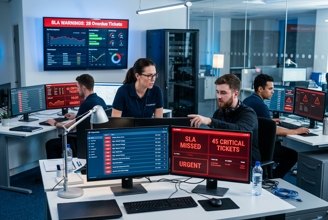 IT Teams Struggling to Meet SLAs? These Are Common Problems in IT Helpdesks