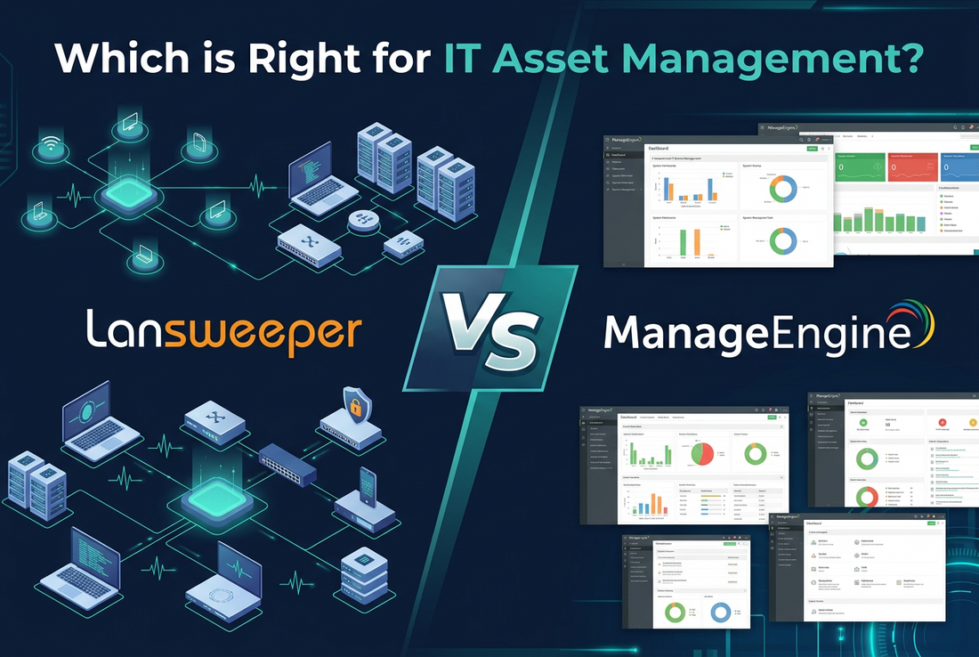 Lansweeper vs ManageEngine: Which is Right for IT Asset Management?