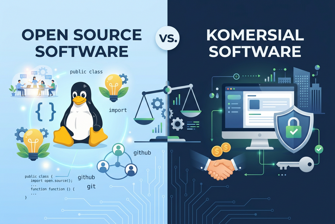 Open Source vs Commercial Software: What Should Companies Consider?