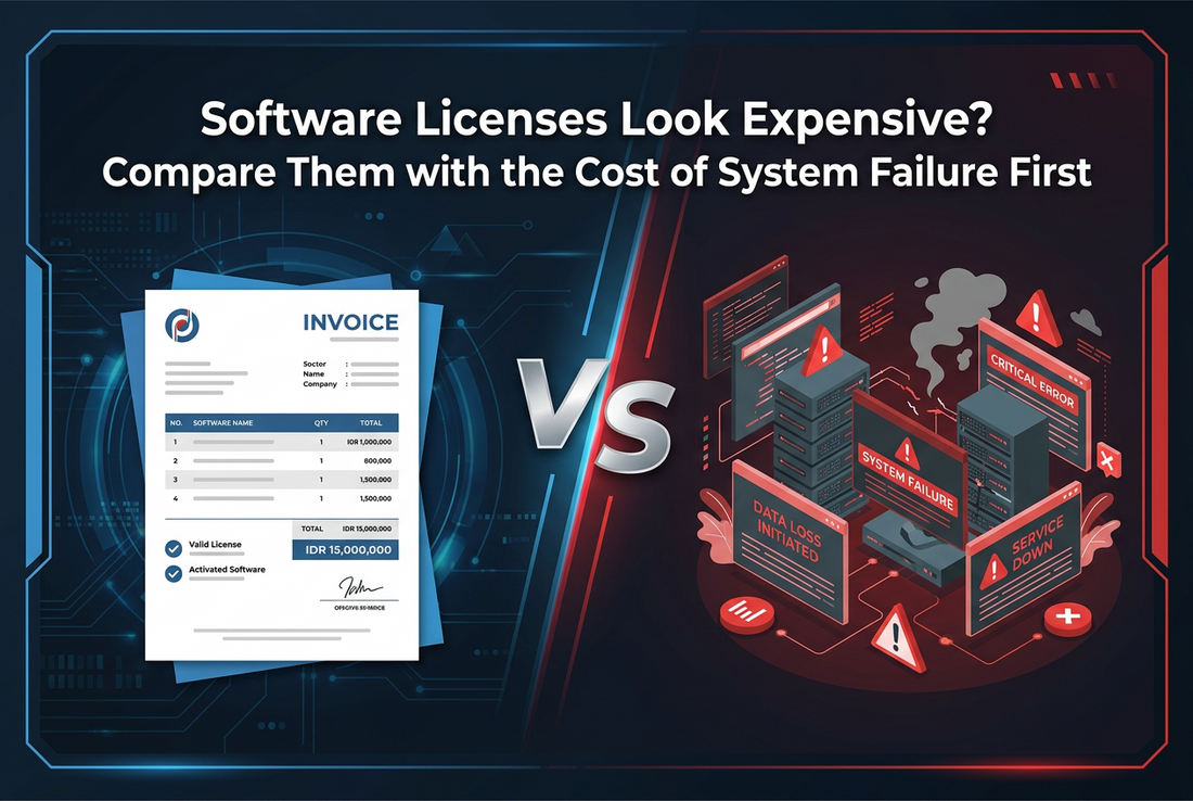 Software Licenses Look Expensive? Compare Them with the Cost of System Failure First