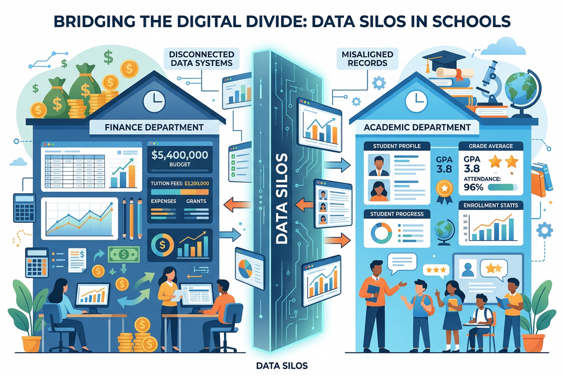 Student Data Differs Between Finance and Academic Data? Schools May Face a Data Silo Problem