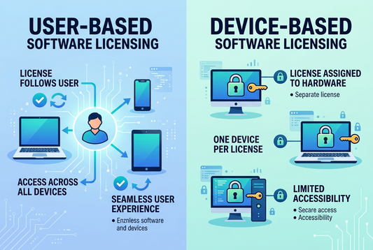 User-Based vs. Device-Based Software: What's the Difference and Which is More Efficient?