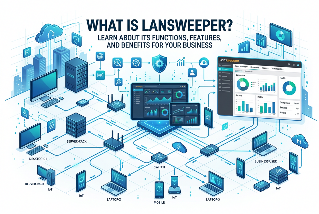 What Is Lansweeper? Learn About Its Functions, Features, and Benefits for Your Business