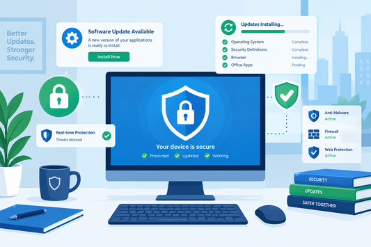 Why are Original Software Updates Important for Company Computer Security?